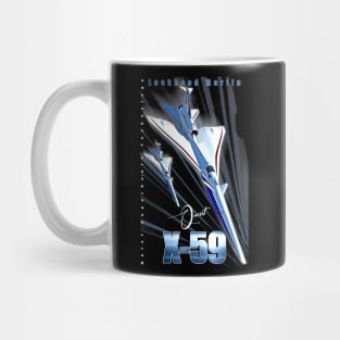 Lockheed Martin X-59 Quesst QueSST Supersonic Aircraft Mug